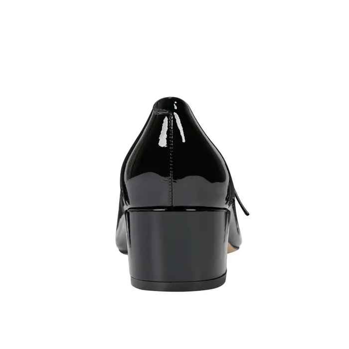 Women Marc Fisher Heels and Pumps Luccie Mary Jane Pump Black Patent Leather