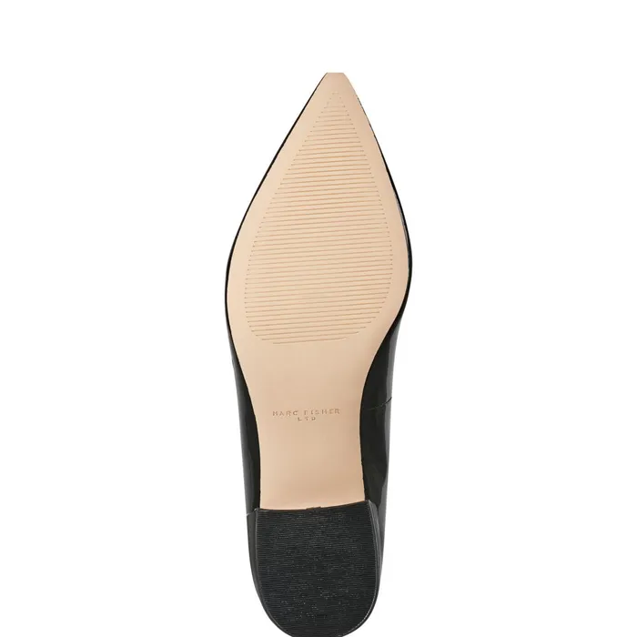 Women Marc Fisher Heels and Pumps Luccie Mary Jane Pump Black Patent Leather