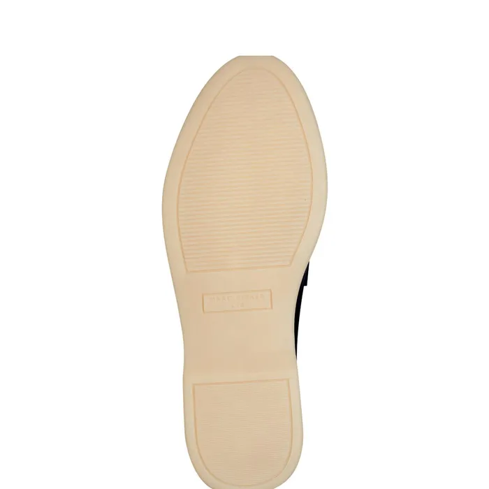 Women Marc Fisher Loafers and Flats Yanelli Casual Loafer Navy Suede