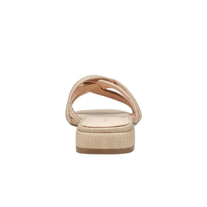 Women Marc Fisher Mules and Slides Casara Slide Sandal Natural