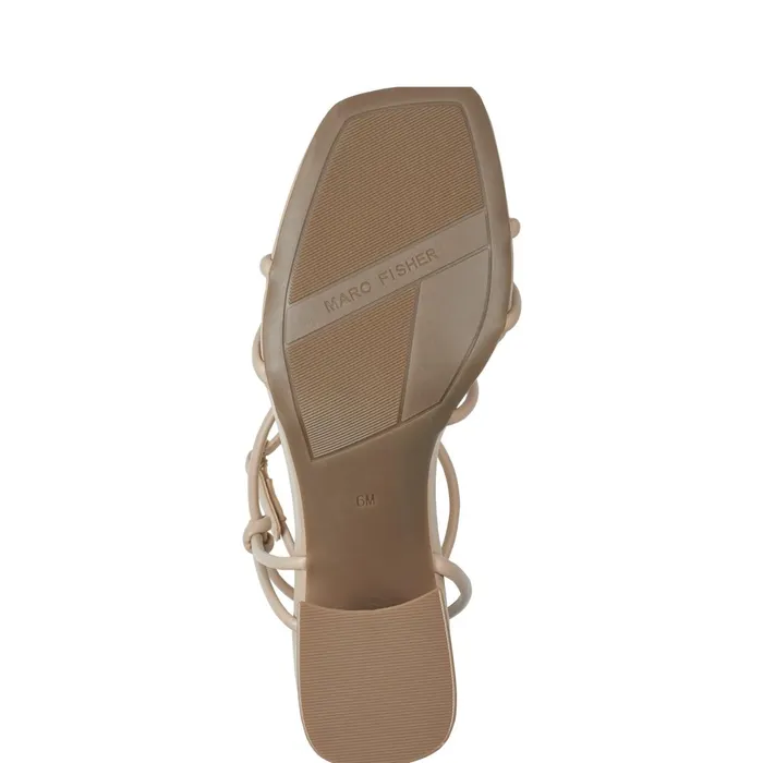 Women Marc Fisher Sandals Gurion Block Heel Sandal Light Natural