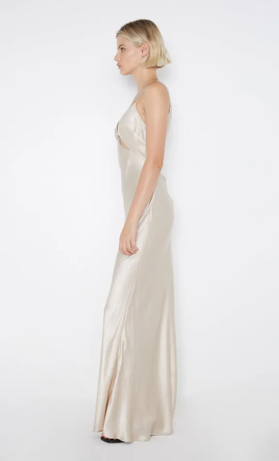 Women MARGAUX MAXI DRESS 8211 SAND Bec Bridge Prom Dresses