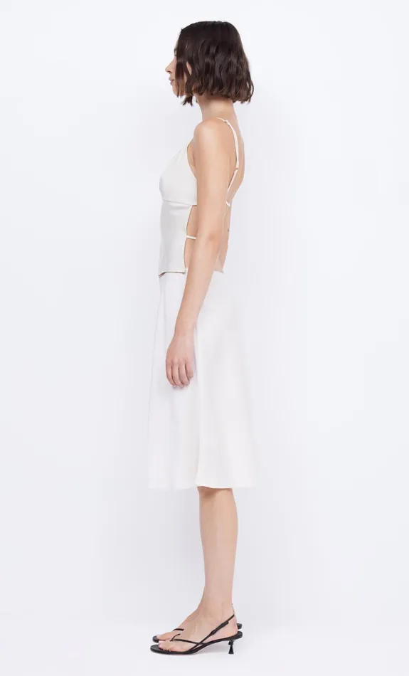 Women MARI LOU GATHERED CAMI 8211 CREAM Bec Bridge Cropped