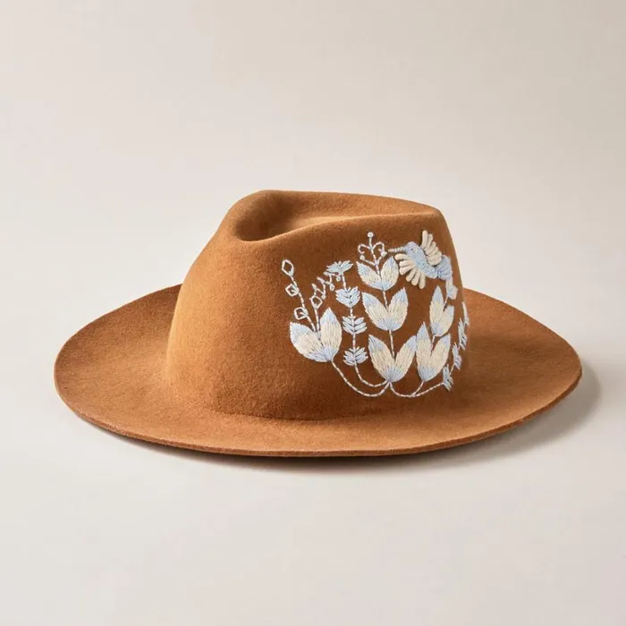 Women Meadow Haven Hat Brown Sundance Catalog Hats