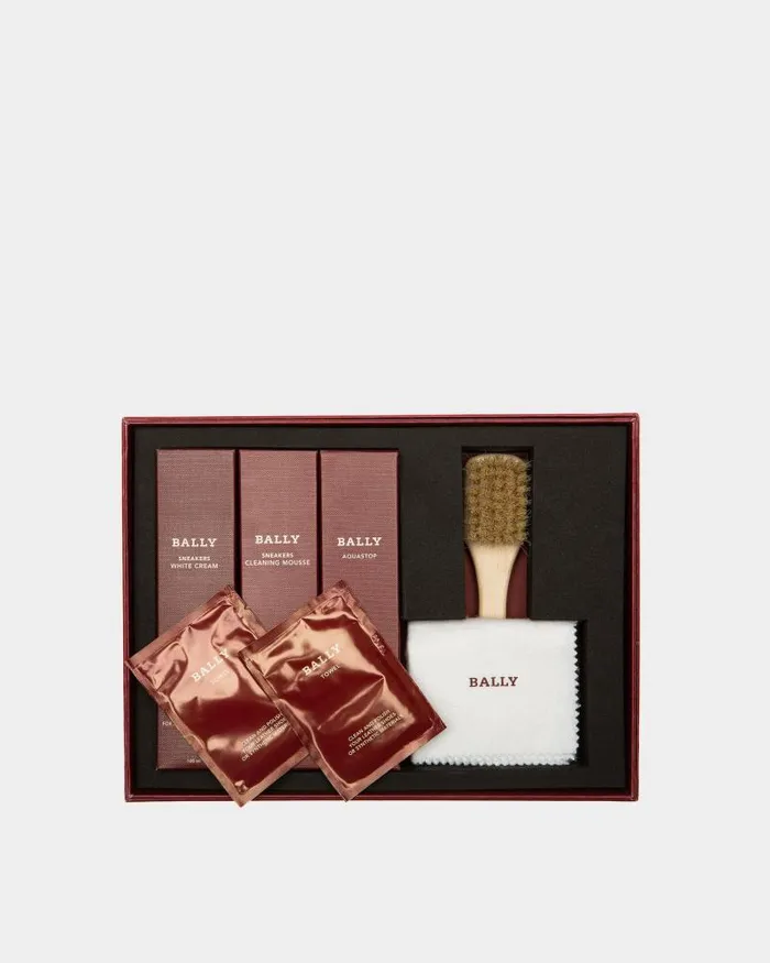 WomenMen Bally Shoe Care Shoe Care Kit Gift Box In Bally Red Beige