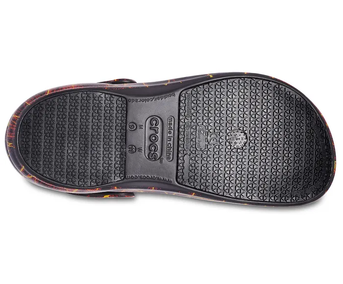 WomenMen Bistro Graphic Clog Black Flame Clogs Crocs