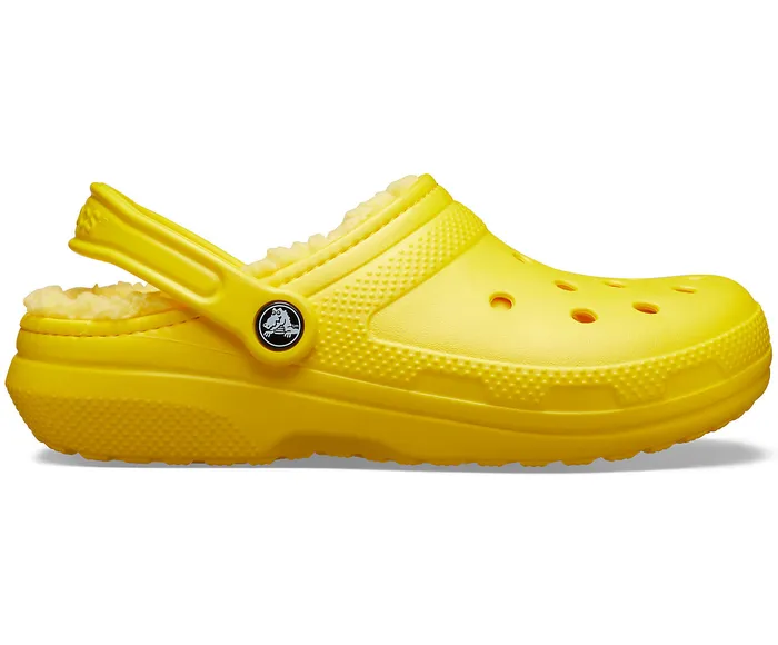 WomenMen Classic Lined Clog Lemon Lemon Clogs Crocs
