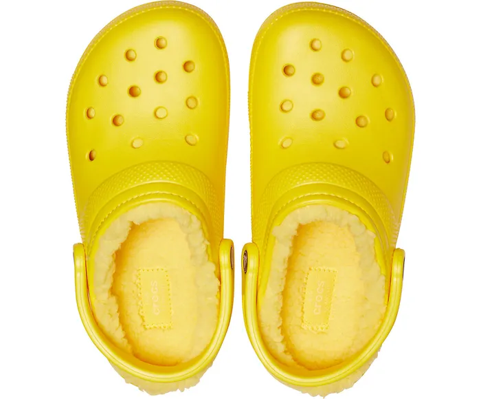 WomenMen Classic Lined Clog Lemon Lemon Clogs Crocs