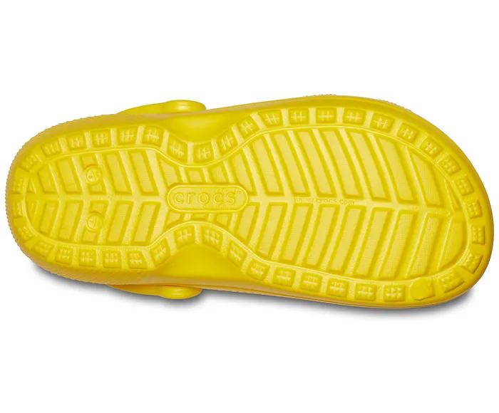 WomenMen Classic Lined Clog Lemon Lemon Clogs Crocs