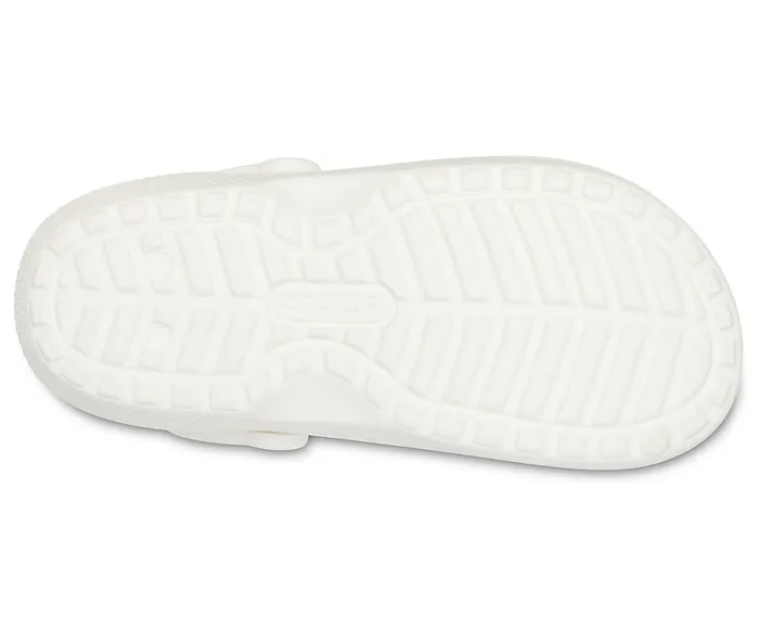 WomenMen Crocs Classic Lined Clog White Grey Clogs
