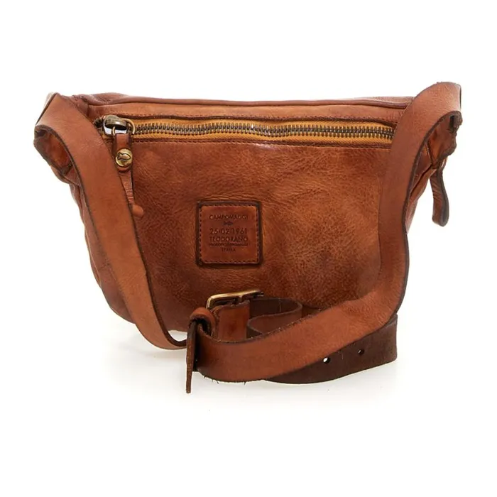 WomenMen Santarcangelo Cognac Campomaggi Belt Bags WomenMen Santarcangelo Cognac Campomaggi Belt Bags