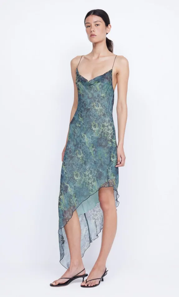 Women MERISOL SLIP DRESS 8211 NOUVEAU BLEUE Bec Bridge Wedding Guest