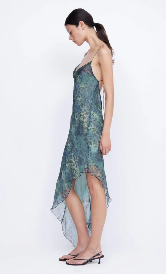 Women MERISOL SLIP DRESS 8211 NOUVEAU BLEUE Bec Bridge Wedding Guest