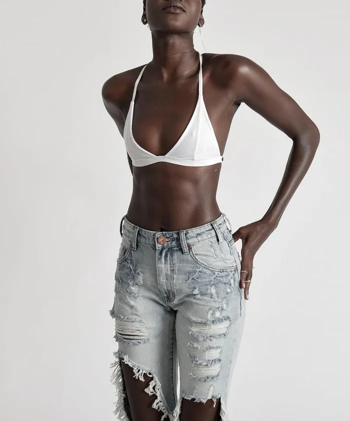 Women MESH TEMPEST BRALETTE WHITE One Teaspoon Intimates Women MESH TEMPEST BRALETTE WHITE One Teaspoon Intimates