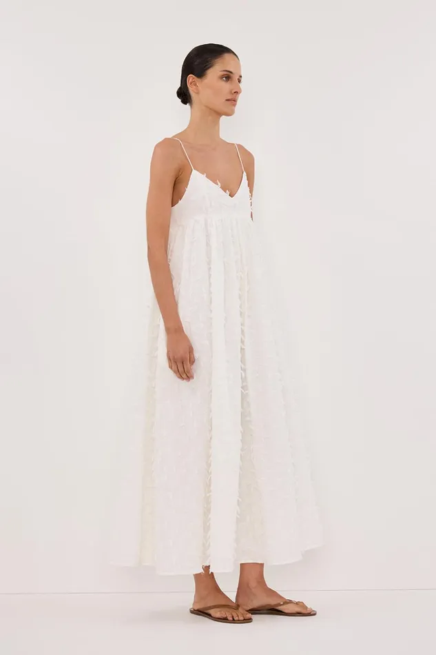 Women Midi Dresses DISSH PALOMA WHITE BABYDOLL DRESS