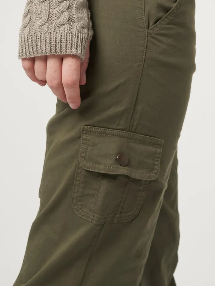 Women Minga London Bottoms Eve Green Y2k Cargo Pants
