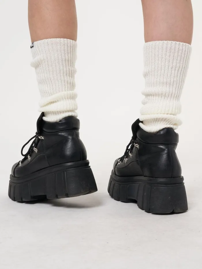 Women Minga London Shop All Chunky Ribbed Leg Warmers Women Minga London Shop All Chunky Ribbed Leg Warmers