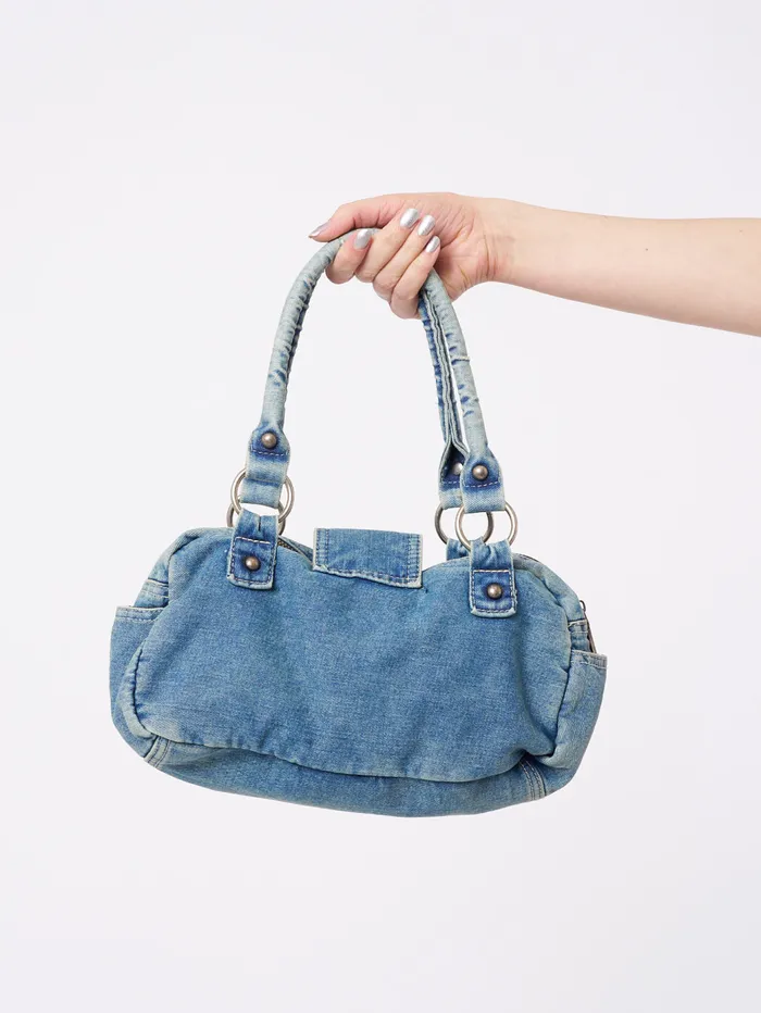 Women Minga London Shop All Star Girl Denim Y2k Handbag