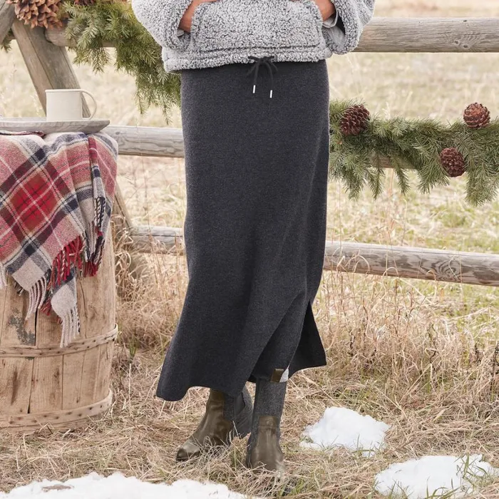 Women Miriam Sweater Skirt Fudge Sundance Catalog Skirts Women Miriam Sweater Skirt Fudge Sundance Catalog Skirts