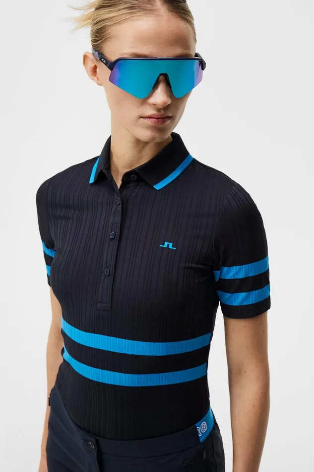 Women Moira Polo JL Navy JLindeberg Polo Shirts Women Moira Polo JL Navy JLindeberg Polo Shirts