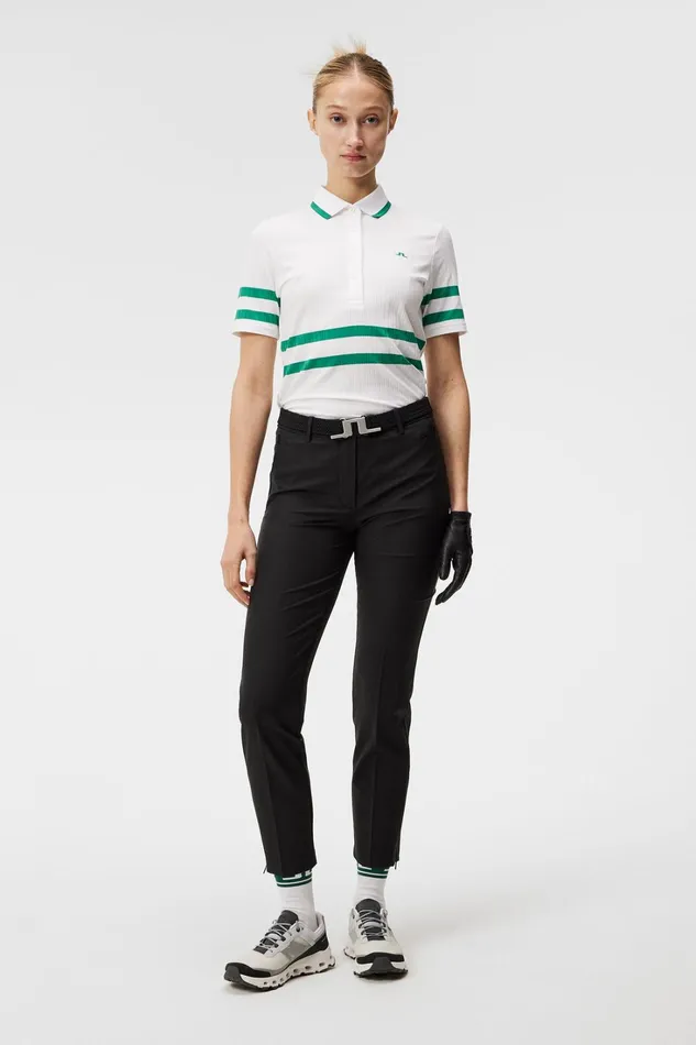 Women Moira Polo White JLindeberg Polo Shirts Women Moira Polo White JLindeberg Polo Shirts