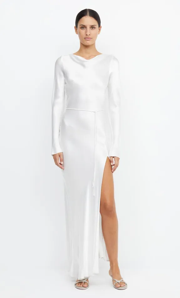 Women MOON DANCE LONG SLEEVE MAXI DRESS 8211 IVORY Bec Bridge Prom Dresses