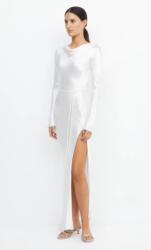Women MOON DANCE LONG SLEEVE MAXI DRESS 8211 IVORY Bec Bridge Prom Dresses