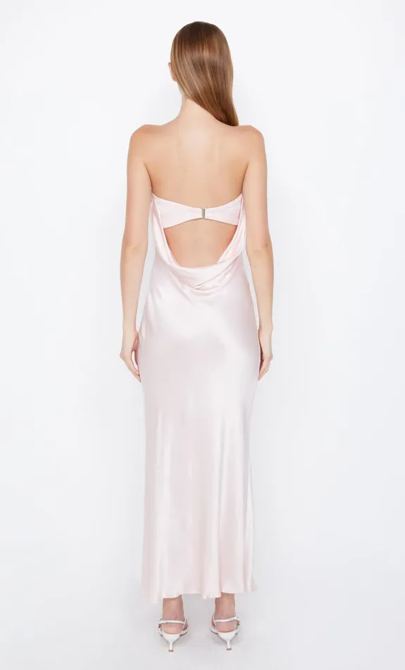 Women MOON DANCE STRAPLESS DRESS 8211 BLUSH Bec Bridge Wedding Guest