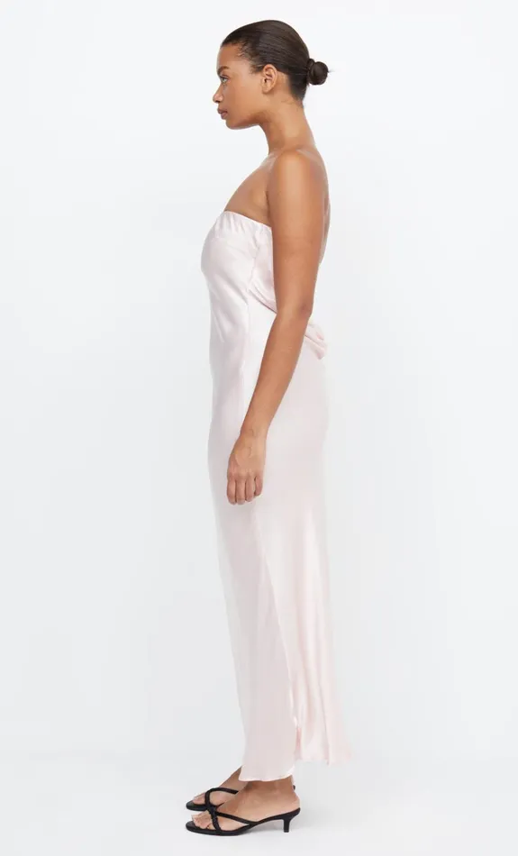 Women MOON DANCE STRAPLESS DRESS 8211 BLUSH Bec Bridge Wedding Guest
