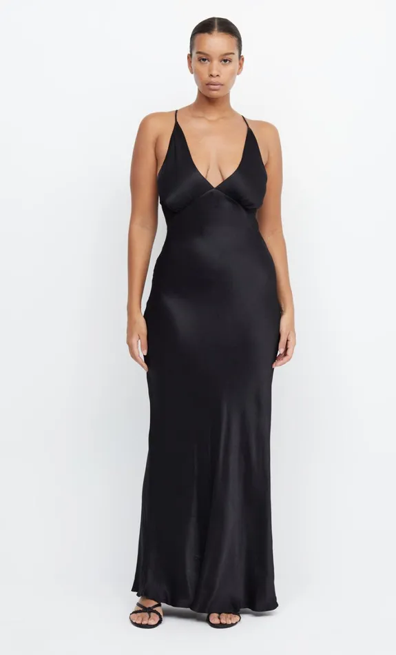Women MOON DANCE V MAXI DRESS 8211 BLACK Bec Bridge Bridesmaid Dresses