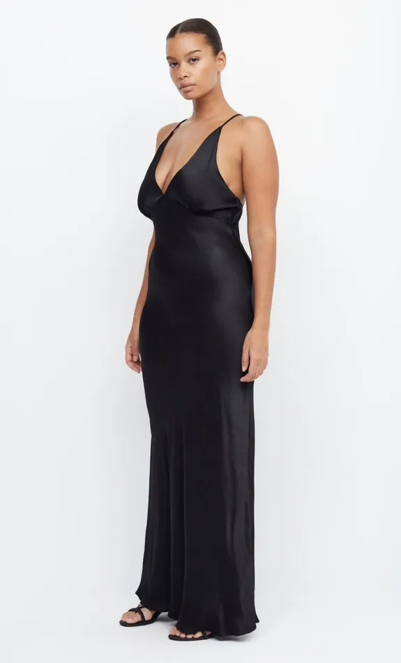 Women MOON DANCE V MAXI DRESS 8211 BLACK Bec Bridge Bridesmaid Dresses