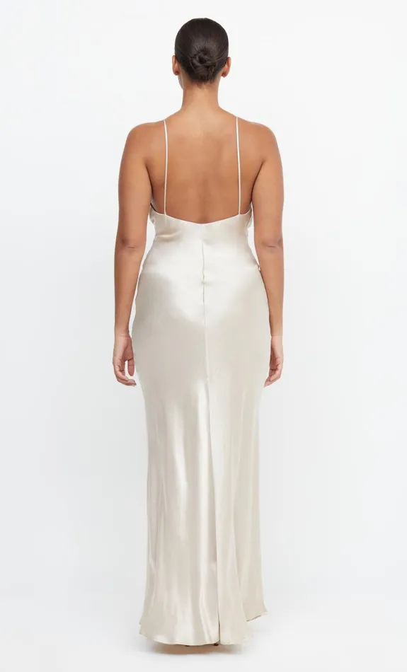 Women MOON DANCE V MAXI DRESS 8211 SAND Bec Bridge Bridesmaid Dresses