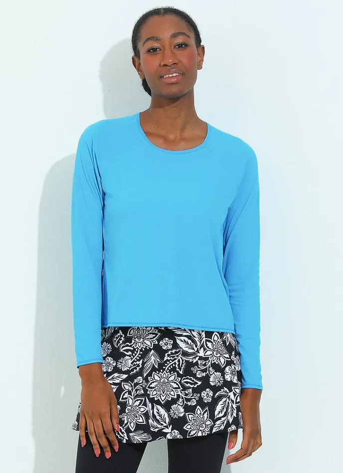 Women Move Shirt Santorini Dona Jo Long Sleeve Shirts