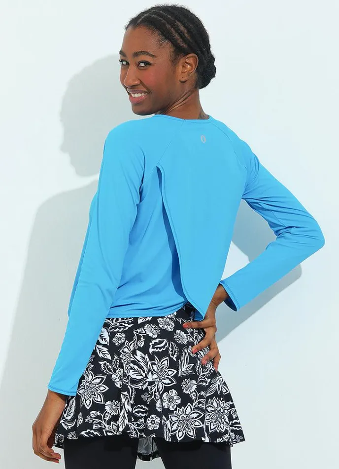 Women Move Shirt Santorini Dona Jo Long Sleeve Shirts