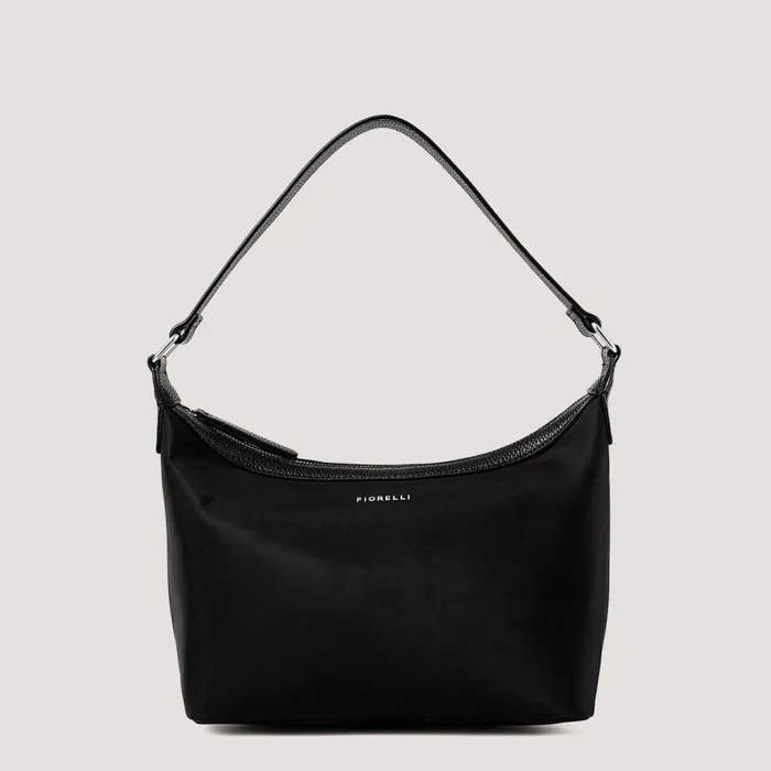 Women Nash Mini Shoulder Bag Black Nylon Fiorelli Shoulder Bags