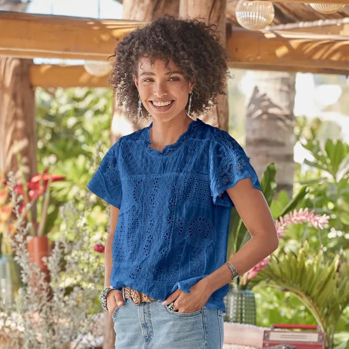 Women Nova Dreamer Top White Sundance Catalog Tops Women Nova Dreamer Top White Sundance Catalog Tops