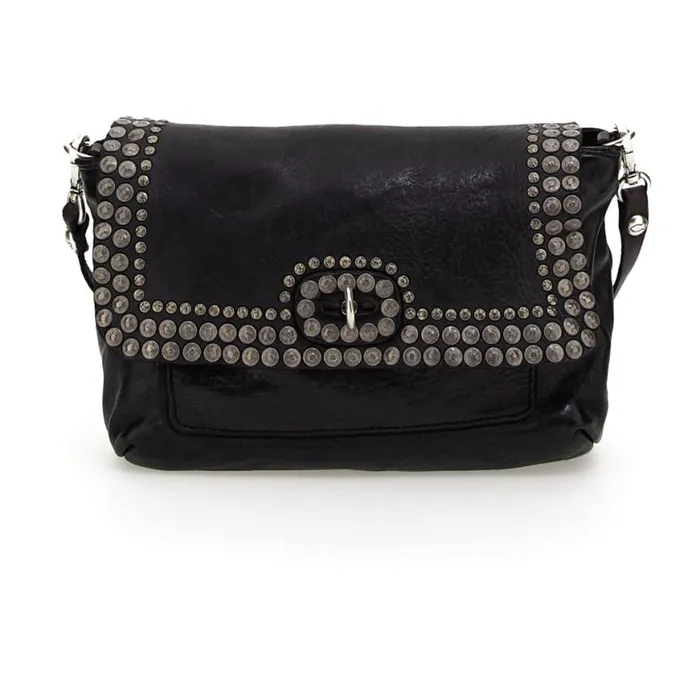Women Orchidea Black Campomaggi Crossbody Bags