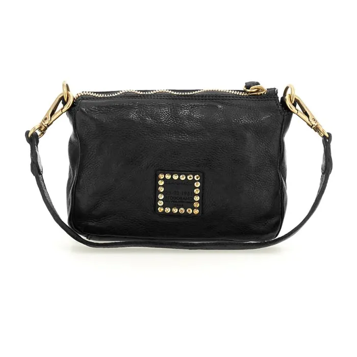 Women Ossidiana Black Campomaggi Mini Bags Women Ossidiana Black Campomaggi Mini Bags