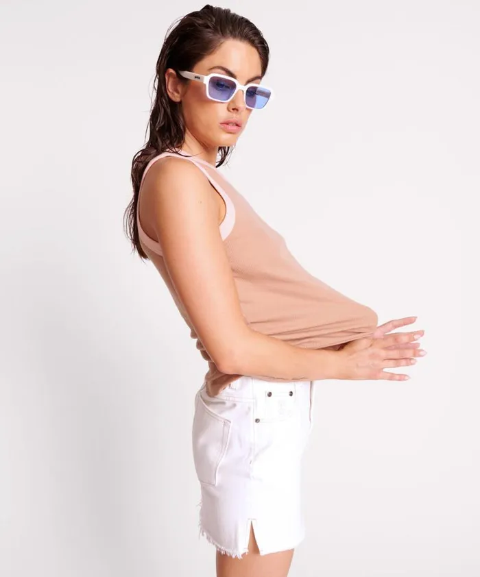Women OTS 2 TONE EQUIPMENT TANK One Teaspoon Tees and Tanks Women OTS 2 TONE EQUIPMENT TANK One Teaspoon Tees and Tanks