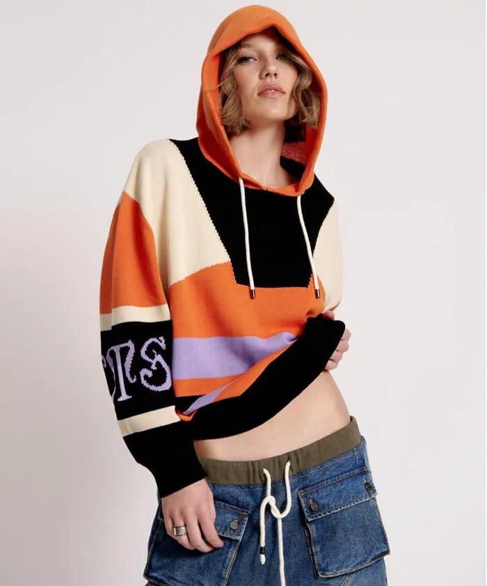 Women OTS REACTIVE KNIT HOODY One Teaspoon Knitwear