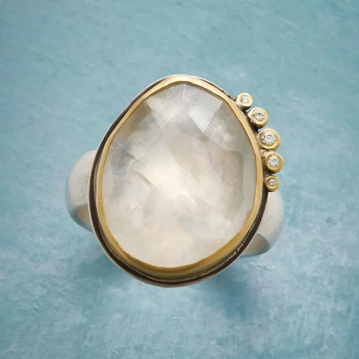 Women Over The Moon Diamond Ring Sundance Catalog Rings