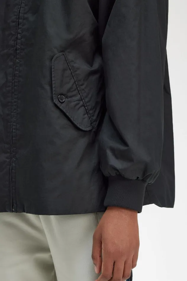 Women Padded ZipThrough Jacket Black Fred Perry Coats and Jackets