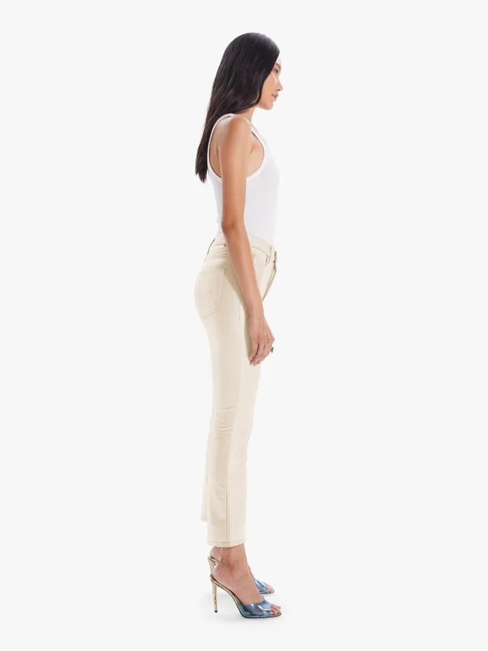 Women Pants Mother Denim The Insider Ankle Natural