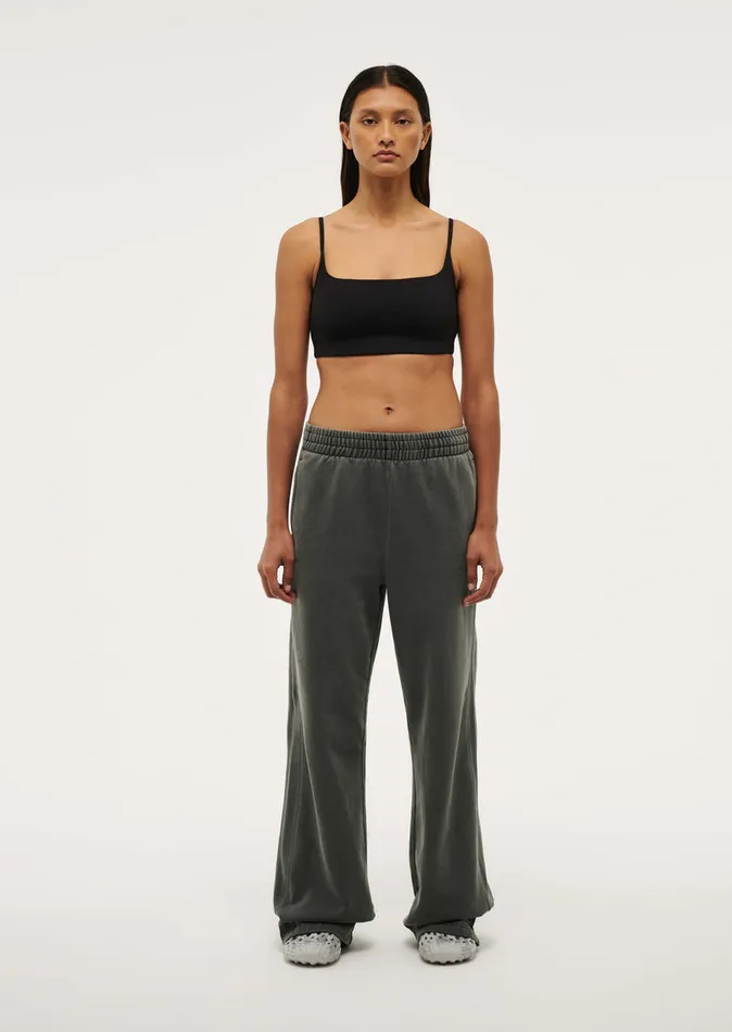 Women Pants PE Nation ADVENTURE TRACK PANT IN WASHED GUNMETAL