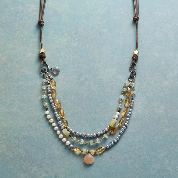 Women Pearl Palisades Necklace Sundance Catalog Necklaces