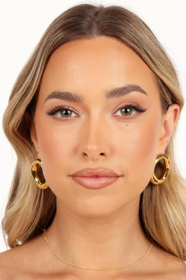 Women Petal and Pup Blaire Earrings Gold Earrings