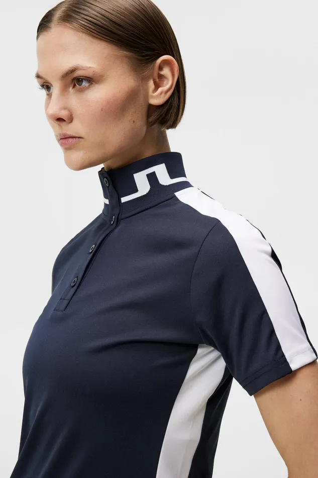 Women Pip Polo JL Navy JLindeberg Polo Shirts Women Pip Polo JL Navy JLindeberg Polo Shirts