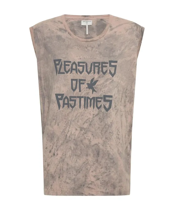 Women PLEASURE SPLIT SEAM HAND DYED TANK One Teaspoon Tees and Tanks Women PLEASURE SPLIT SEAM HAND DYED TANK One Teaspoon Tees and Tanks