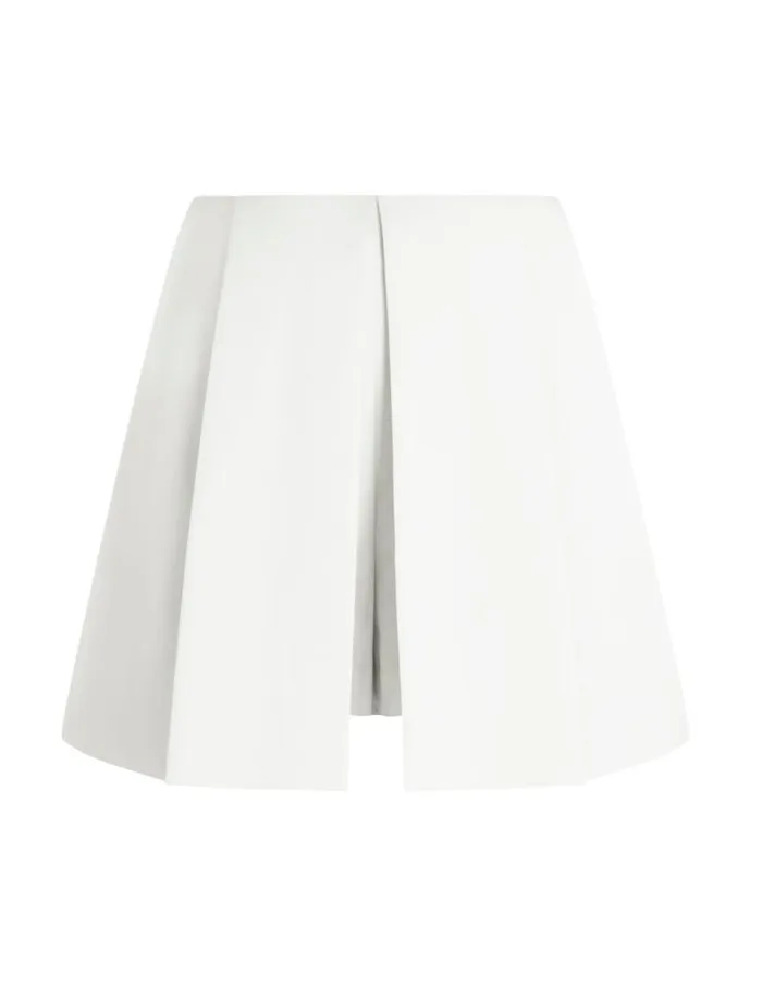 Women Pleated Skort Gardenia BCBG Suiting Women Pleated Skort Gardenia BCBG Suiting