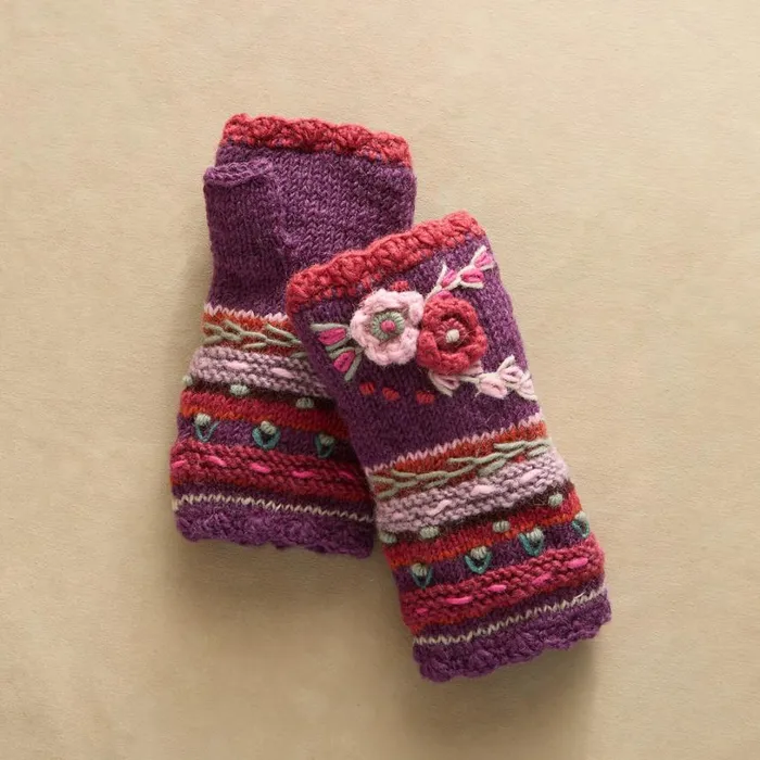 Women Posie Handwarmers Ocean Sundance Catalog Scarves and Gloves Women Posie Handwarmers Ocean Sundance Catalog Scarves and Gloves